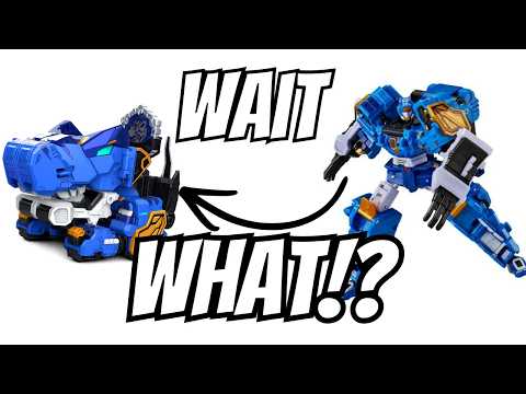 Official YouTube thumbnail for “Transforming Toys That Aren't Transformers: Miniforce Dinoid”.