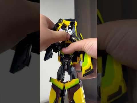 Official YouTube thumbnail for “Metal Cardbot Sparkbit transformation”.