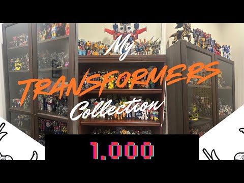 Official YouTube thumbnail for “My Entire Transformers Collection”.